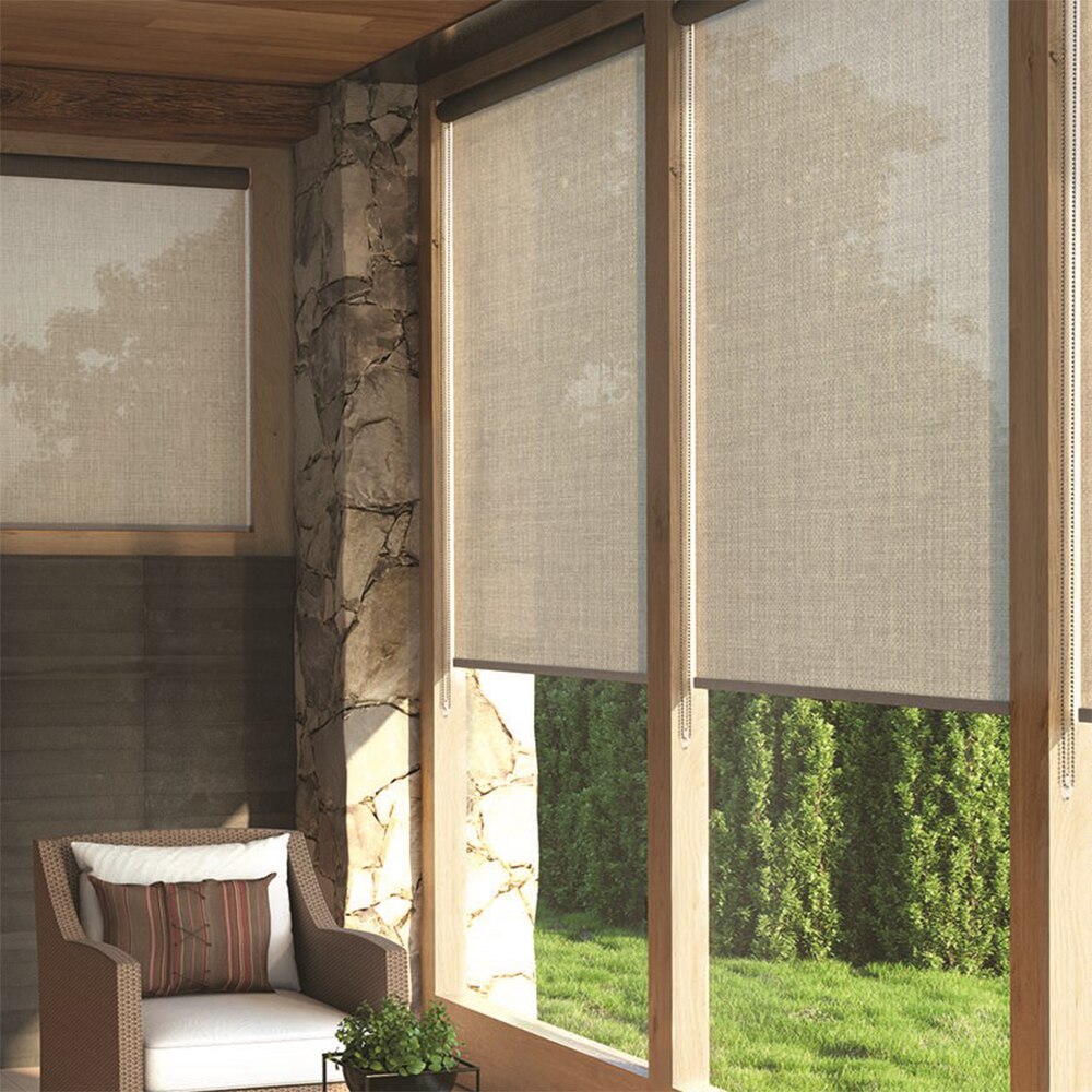 Levolor: No Drill Solar Roller Shades